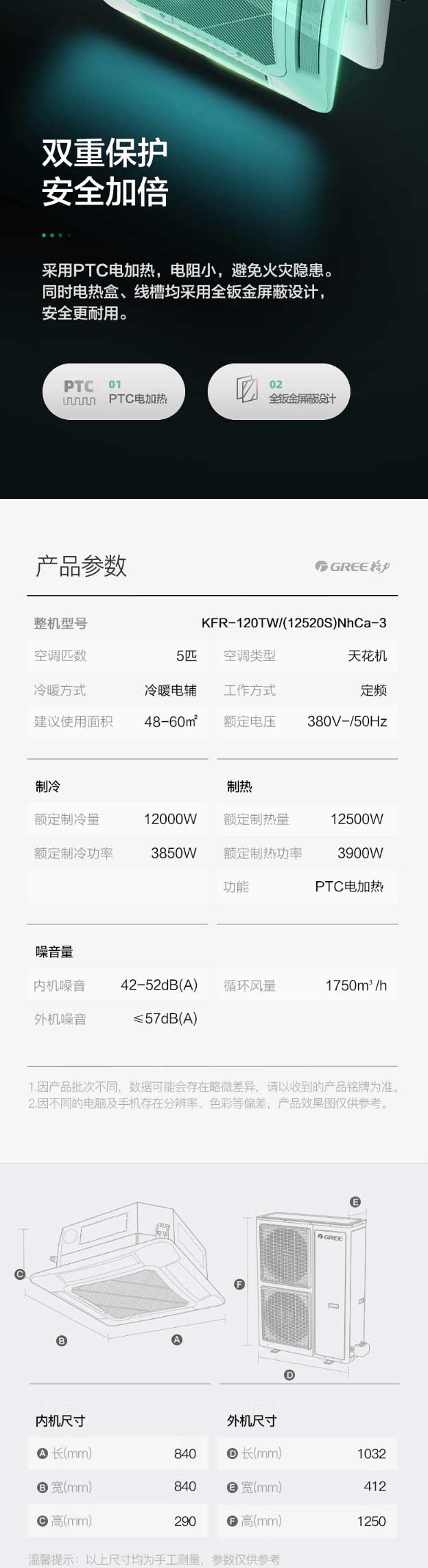 【格力KFR-120TW_(12520S)NhCa-3中央空調(diào)】格力（GREE）-5匹-冷暖天花機(jī)-_04.jpg